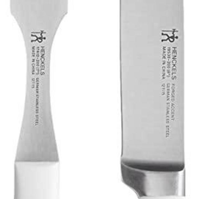 HENCKELS Forged Accent 2-pc Carving Set, White, German Engineered Informed by 100+ Years of Mastery