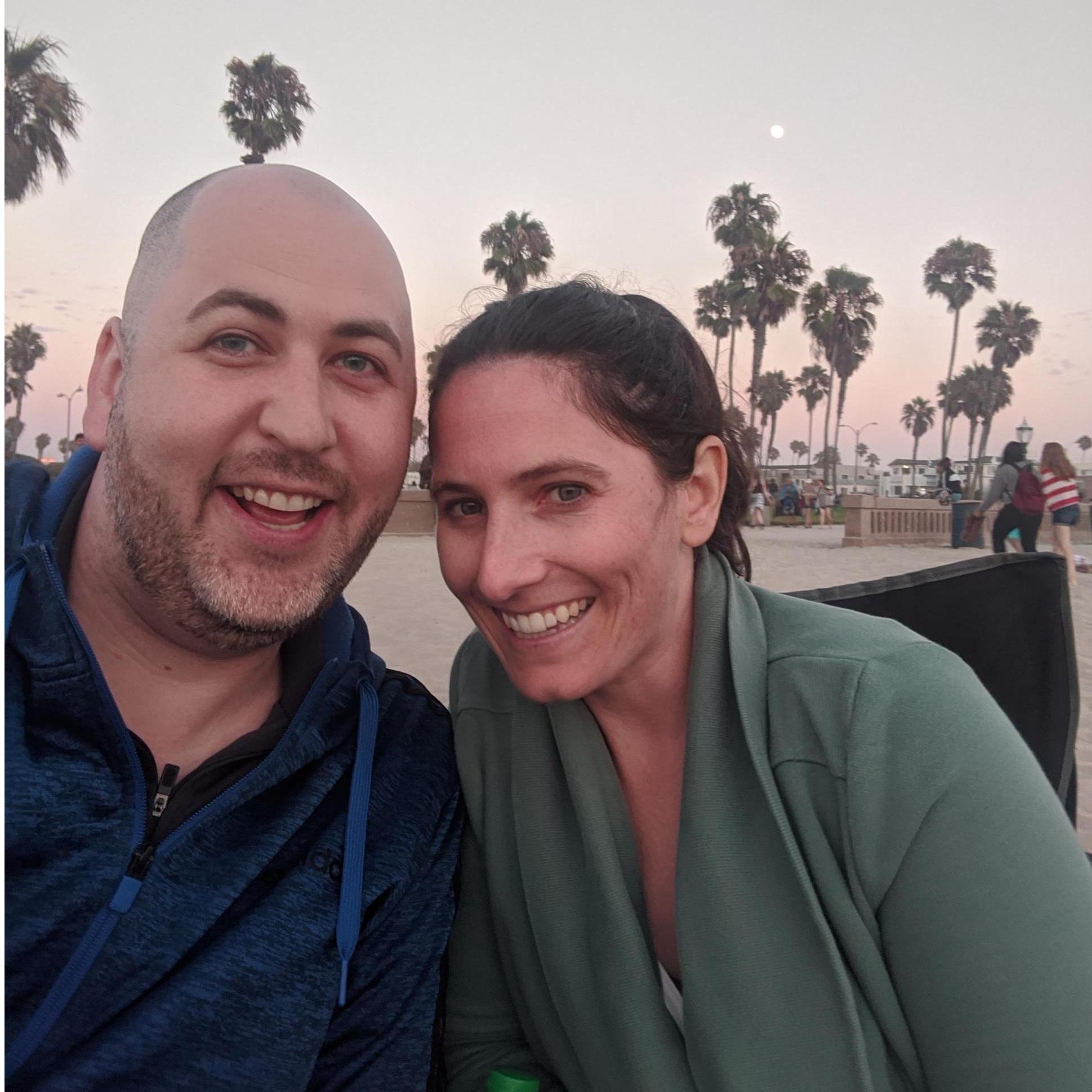 Our first photo together!