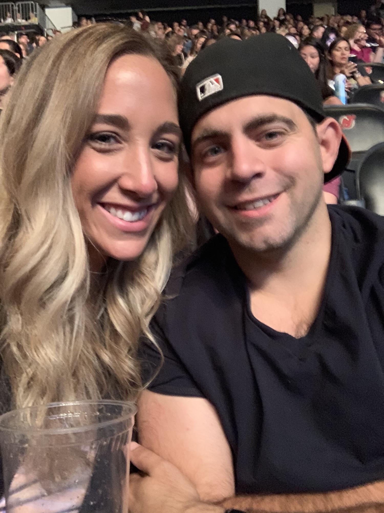 At the Backstreet Boys Concert
