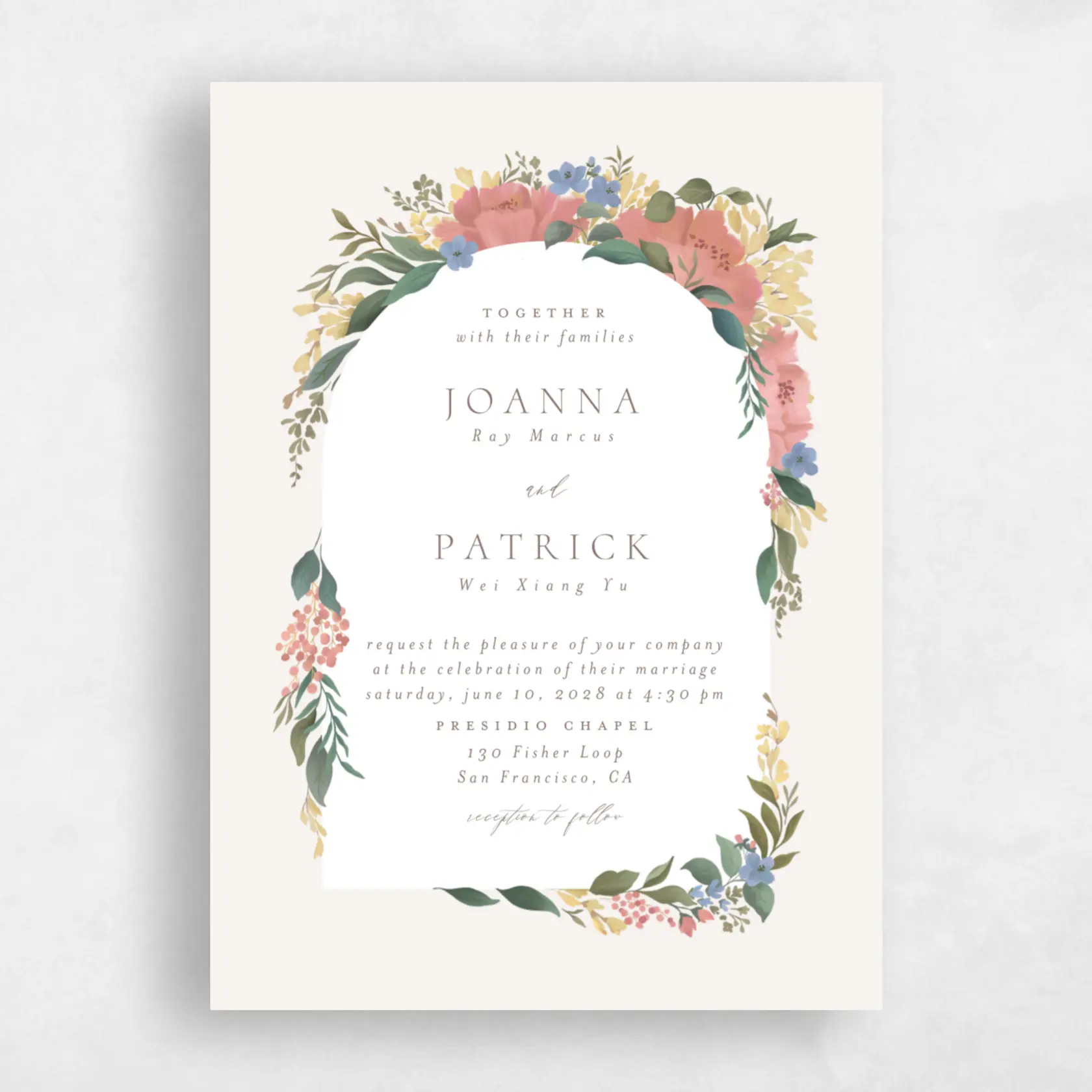 Invitation - Souci Portrait preview