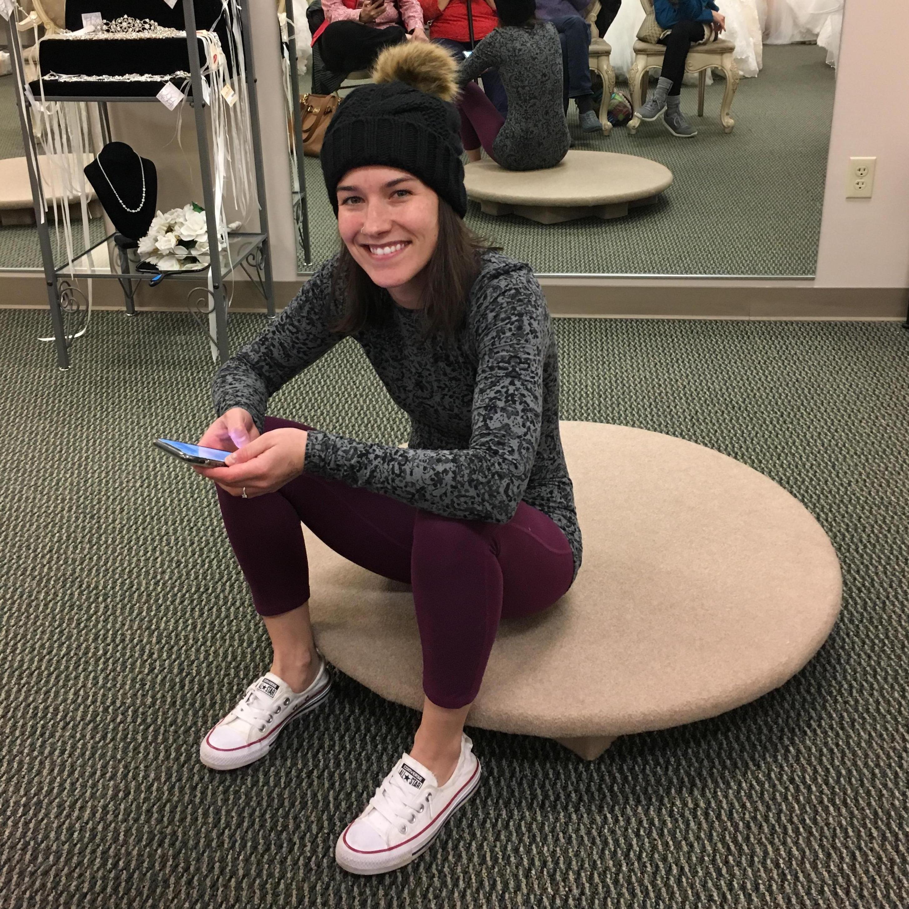 Trying on dresses in Wichita - 12/27/18