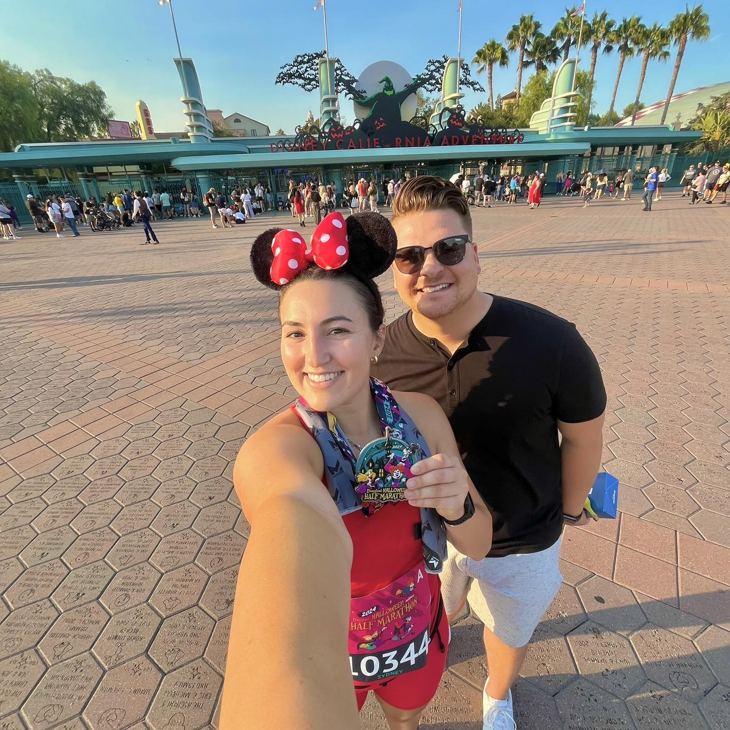 Syd’s Disneyland half marathon 2024