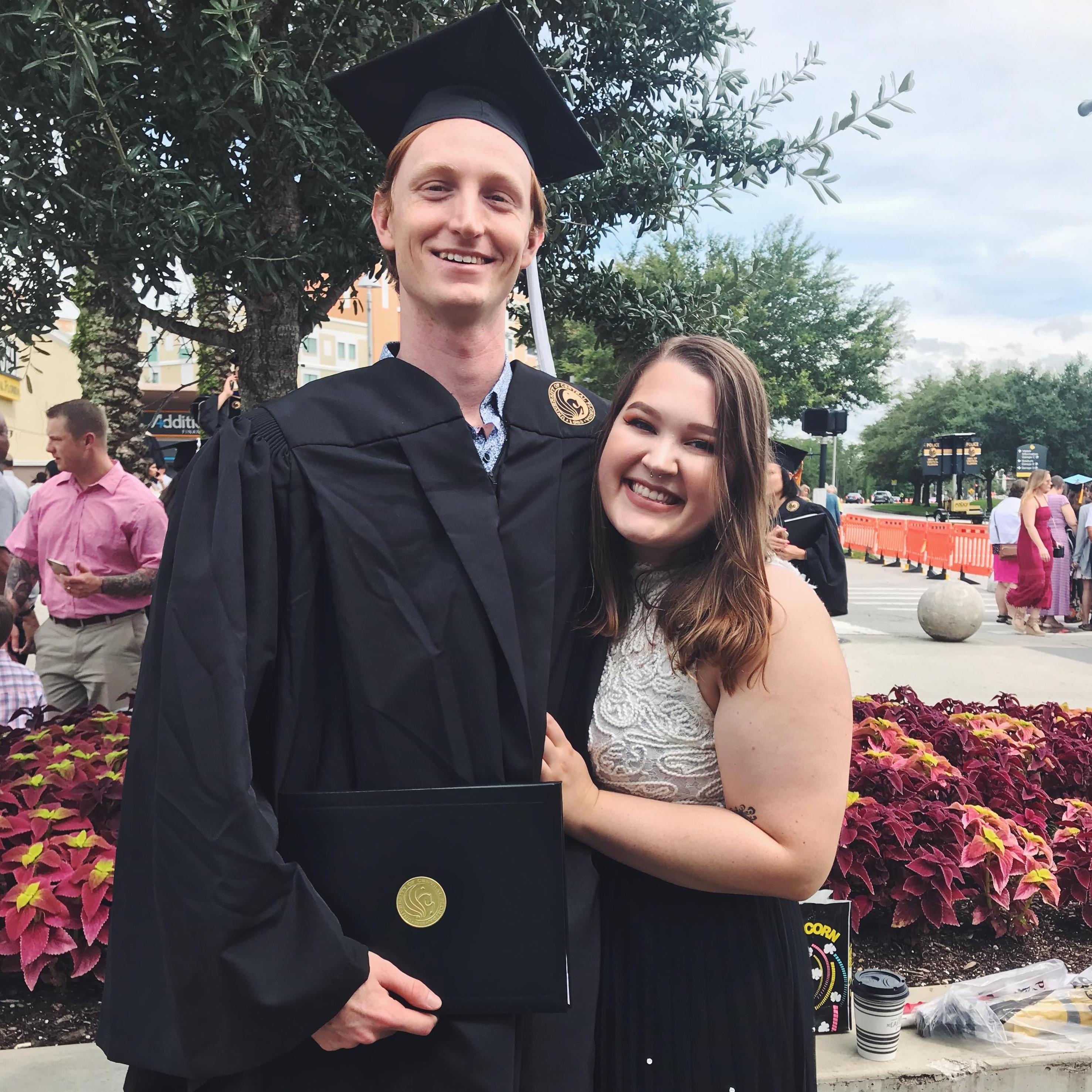 Garrett's graduation