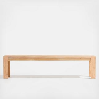 Terra Large Oak Dining Bench