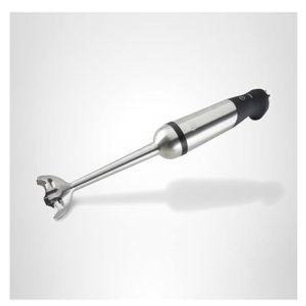 All-Clad Electrics Stainless Steel Immersion Blender 2 Piece Turbo Function 600 Watts Detachable, Variable Speed Control, Hand Blander, 9-1/4-inch