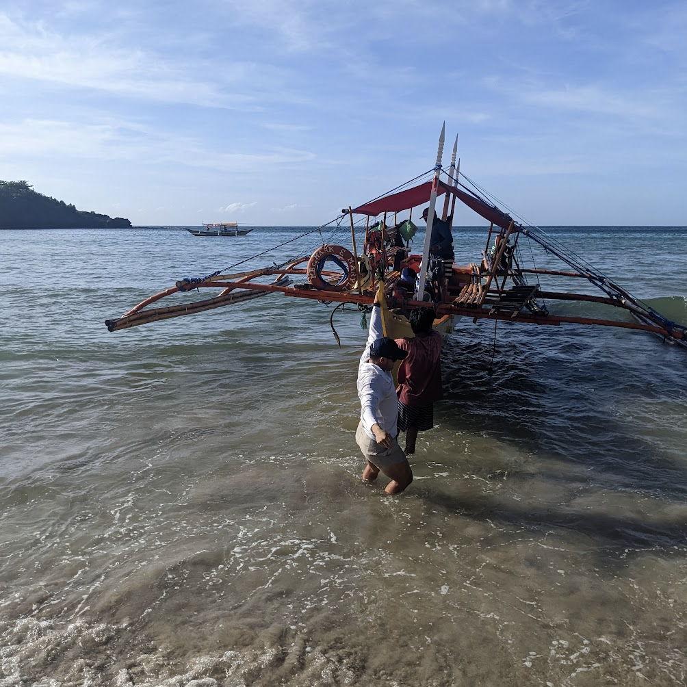 We visited the Philippines in 2022-- Ronelle's second time, only followed by his first visit when he was 5. Pictured here was a boat ride, thanks fto Cecille's cousins.