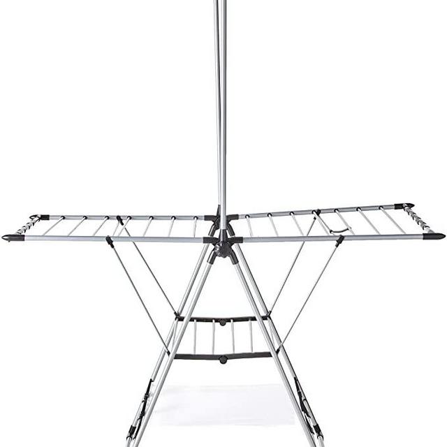 DRYING RACKS FOR LAUNDRY CLOTHING RACK - HEAVYWEIGHT GULLWING STYLE; in Stainless Steel by Inspired Living