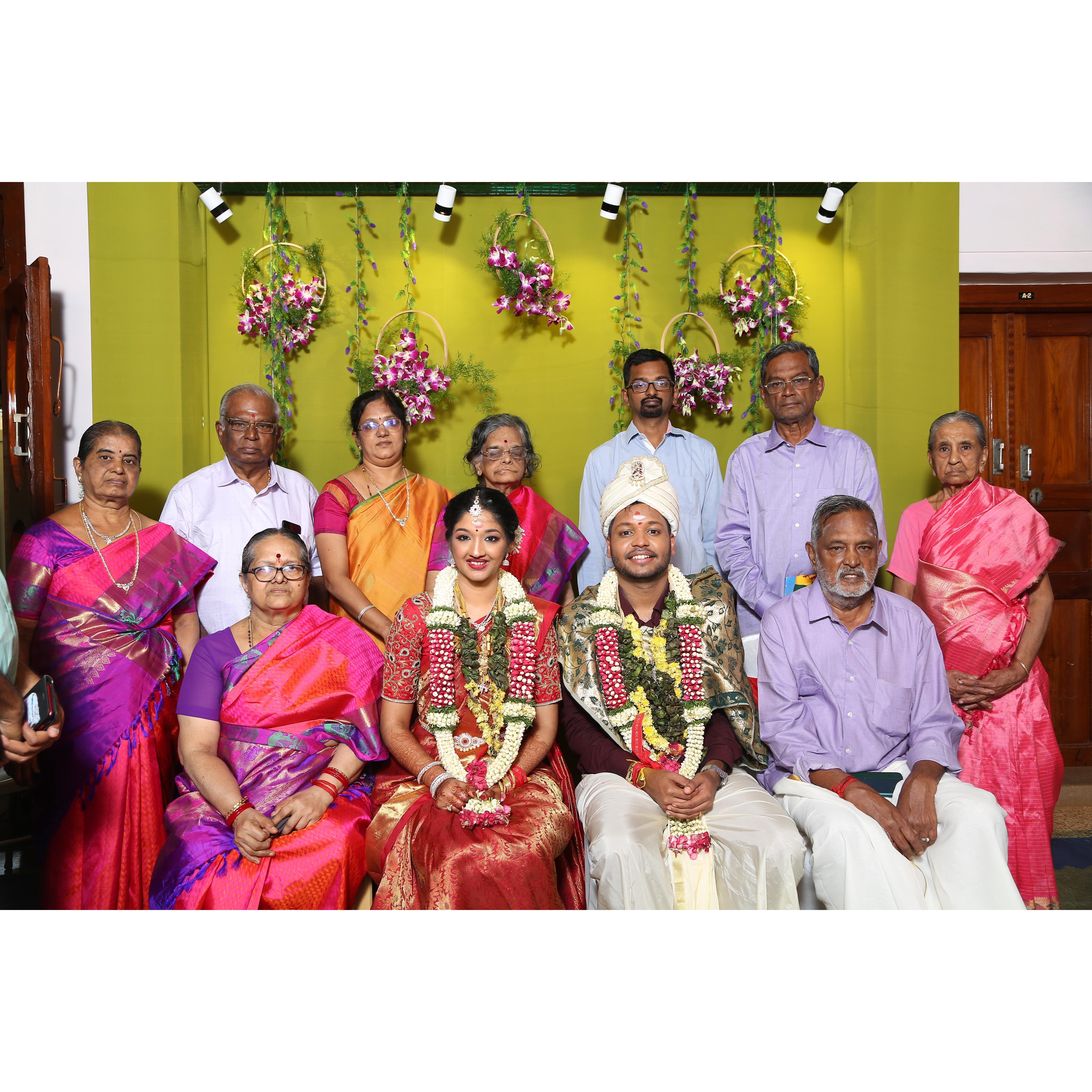Groom's Father's Family