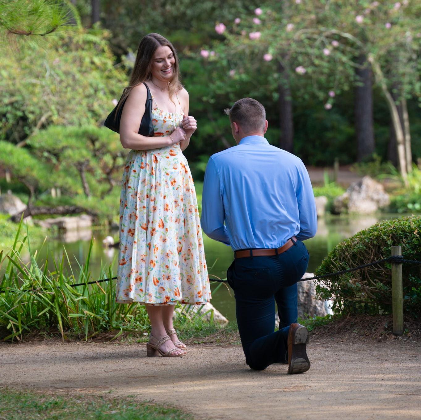 September 2025 - David finally popped the question!