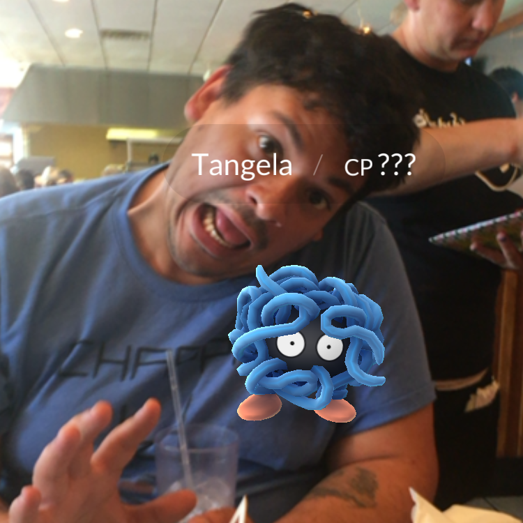 When Theresa tried to catch em all