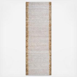 Flatweave Solid Tassel Amalia Runner