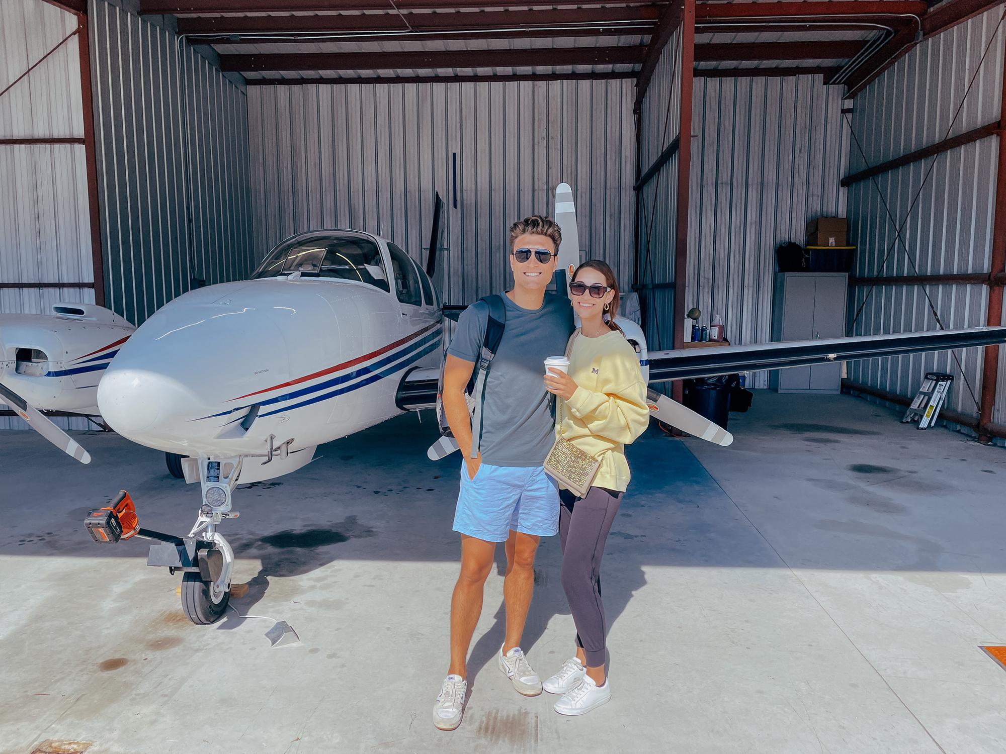 The plane in question