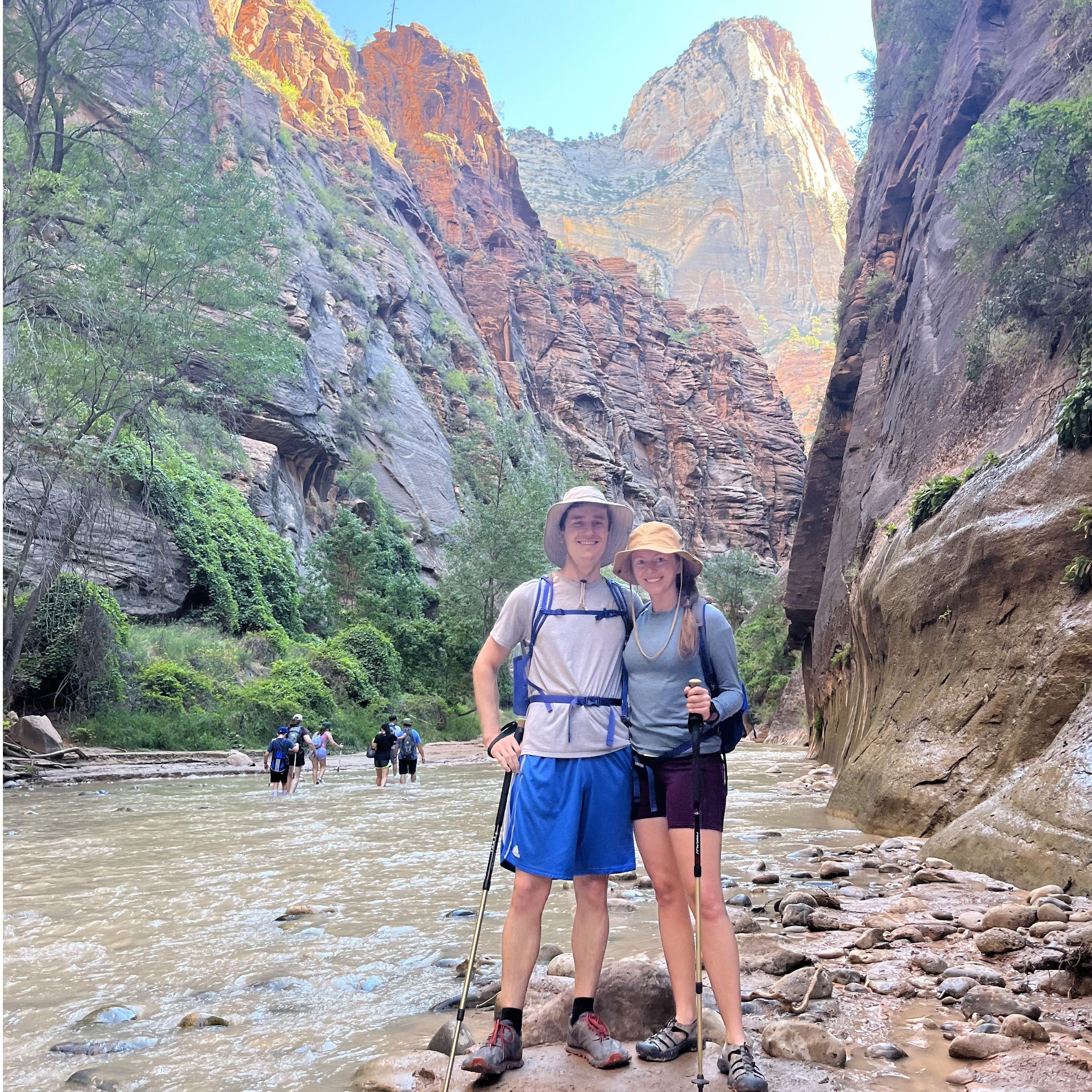 Brandon spent a year in Utah for medical training. While long distance was challenging, we loved exploring this beautiful state.