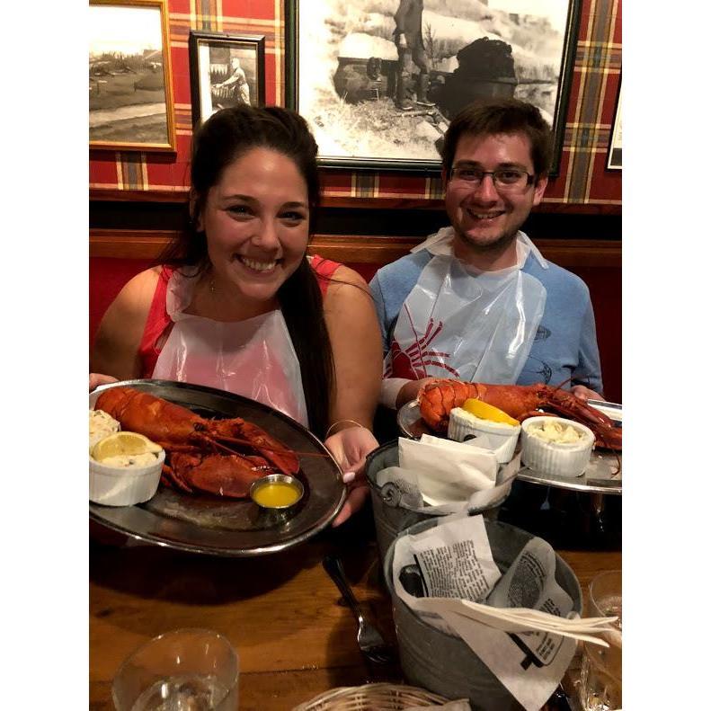 Awww, he's her lobster! - September 2018
