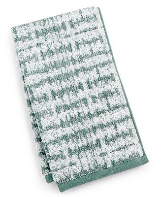 Ultimate MicroCotton Mosaic 16" x 30" Hand Towel, Created for Macy's