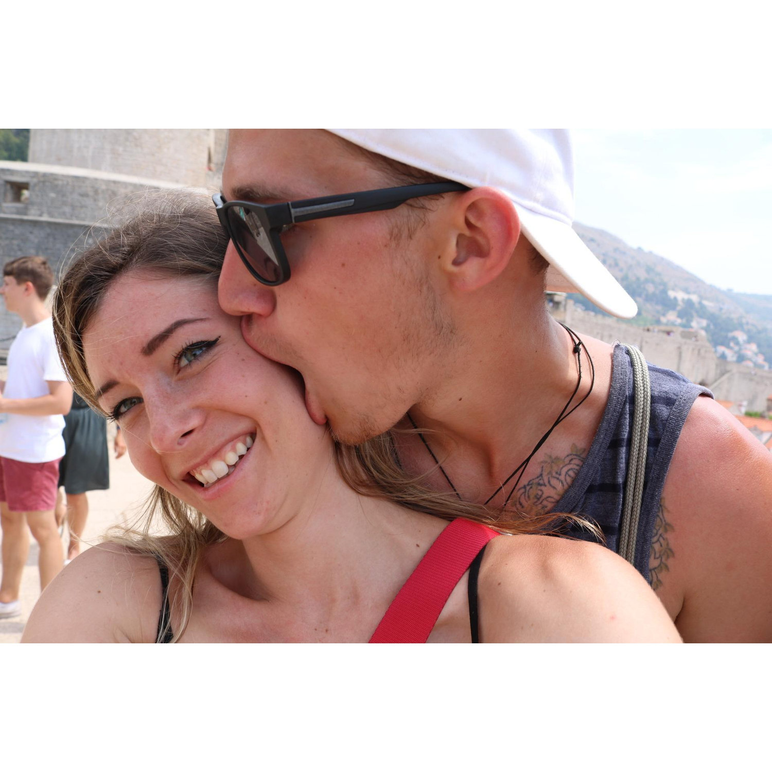 On a tour of The Wall in Dubrovnik, Crotia