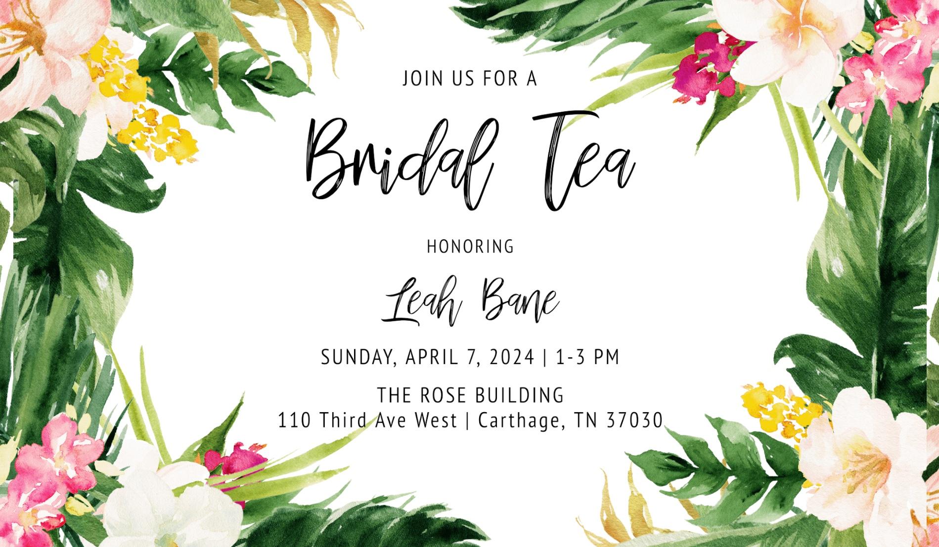 The Wedding Website of Leah Bane and Michael Grider