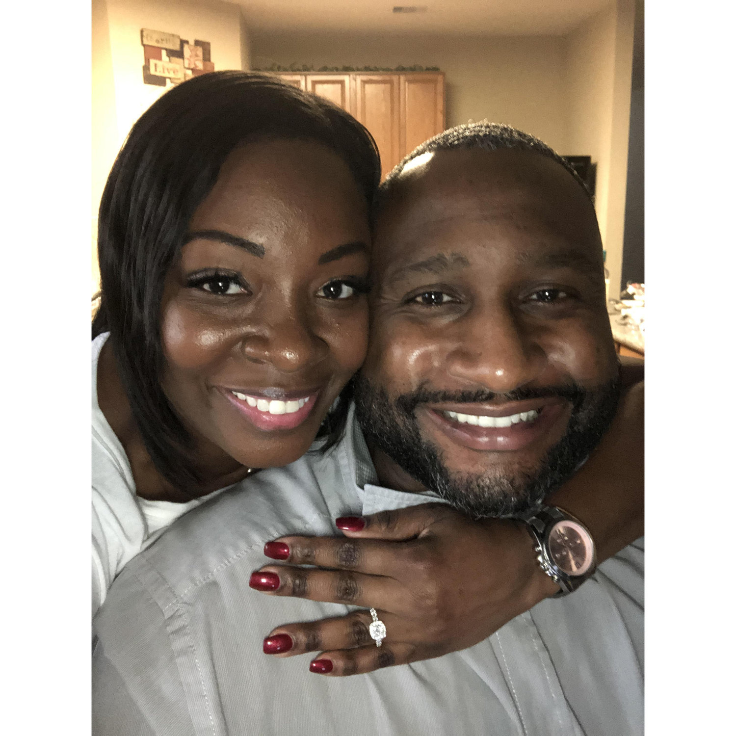I said YESSS!!! Christmas Day 2018