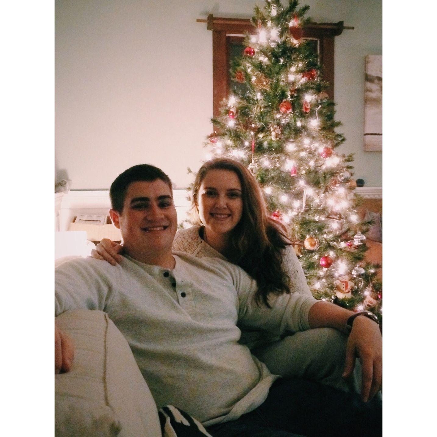 Our second Christmas together, 2015