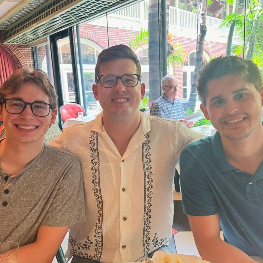Kristy and her boys celebrated a big summer of graduations for Jack and Cam by going to New Orleans. It was all they expected and more, including a broken foot for Kristy! She was kicking ass...