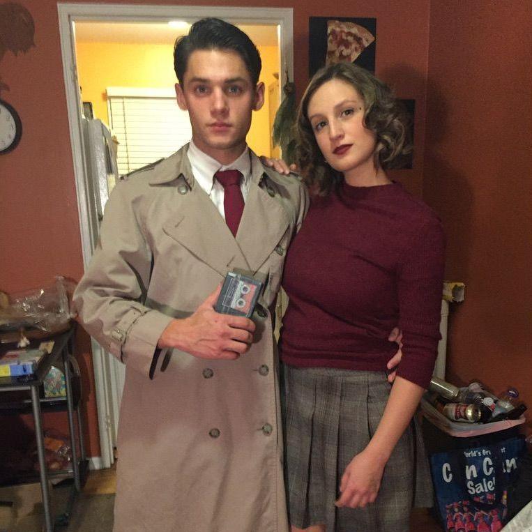 Agent Dale Cooper and Audrey Horne