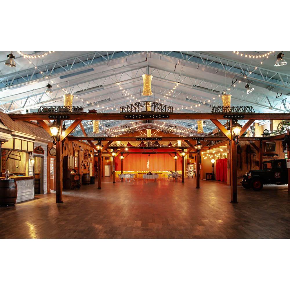 The interior of the Yellow Barn to be filled with seating