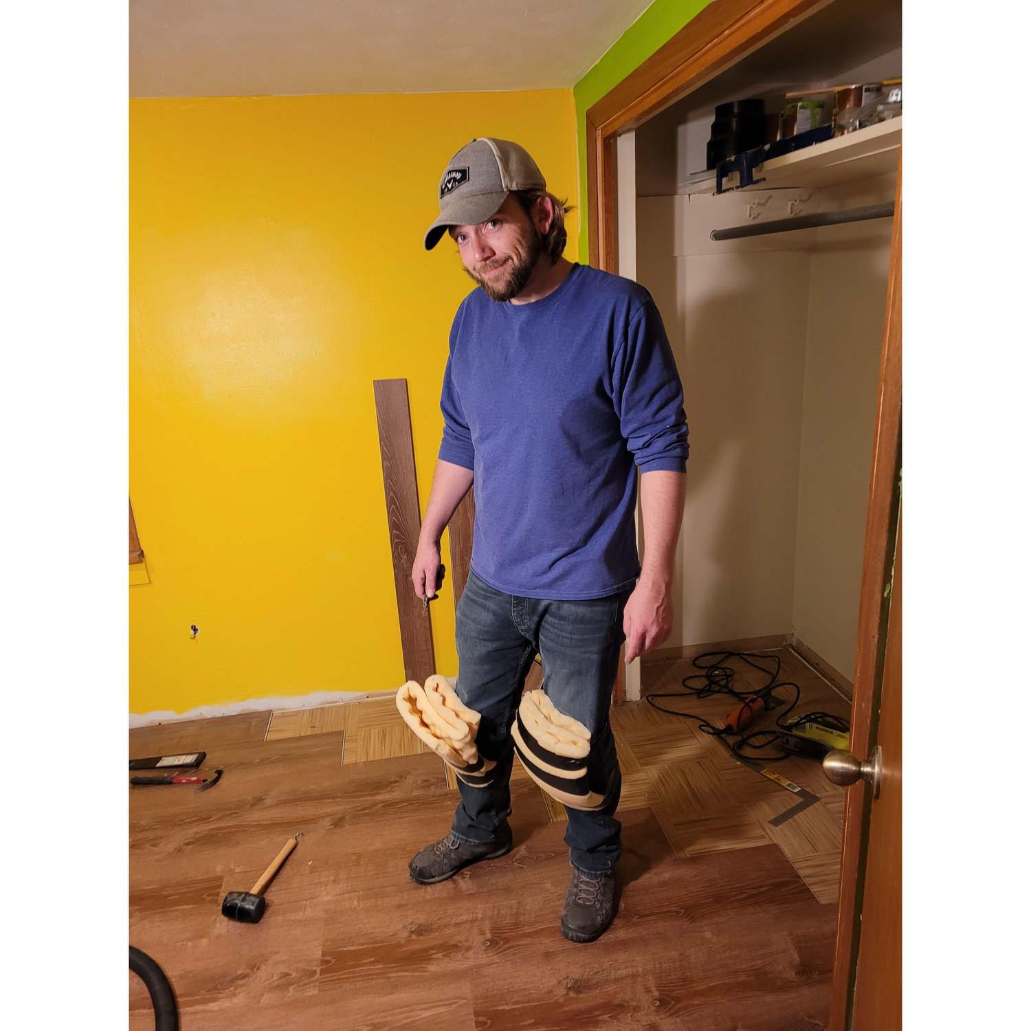 He is a handy guy!