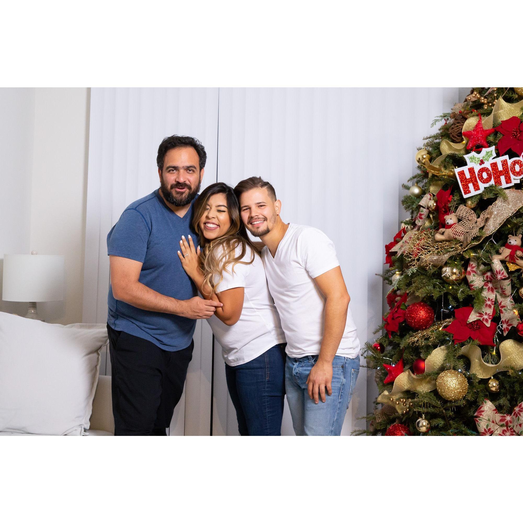 El complice de toda la sorpresa!