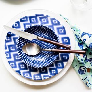 Santorini Stripe Condiment Bowl