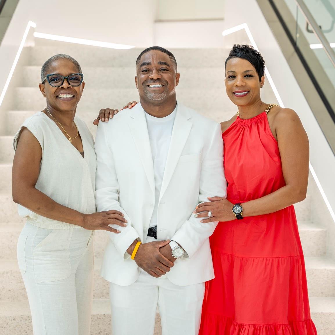 "Left to Right": Jackie (Mom), Jacques, Dana (Stepmom)