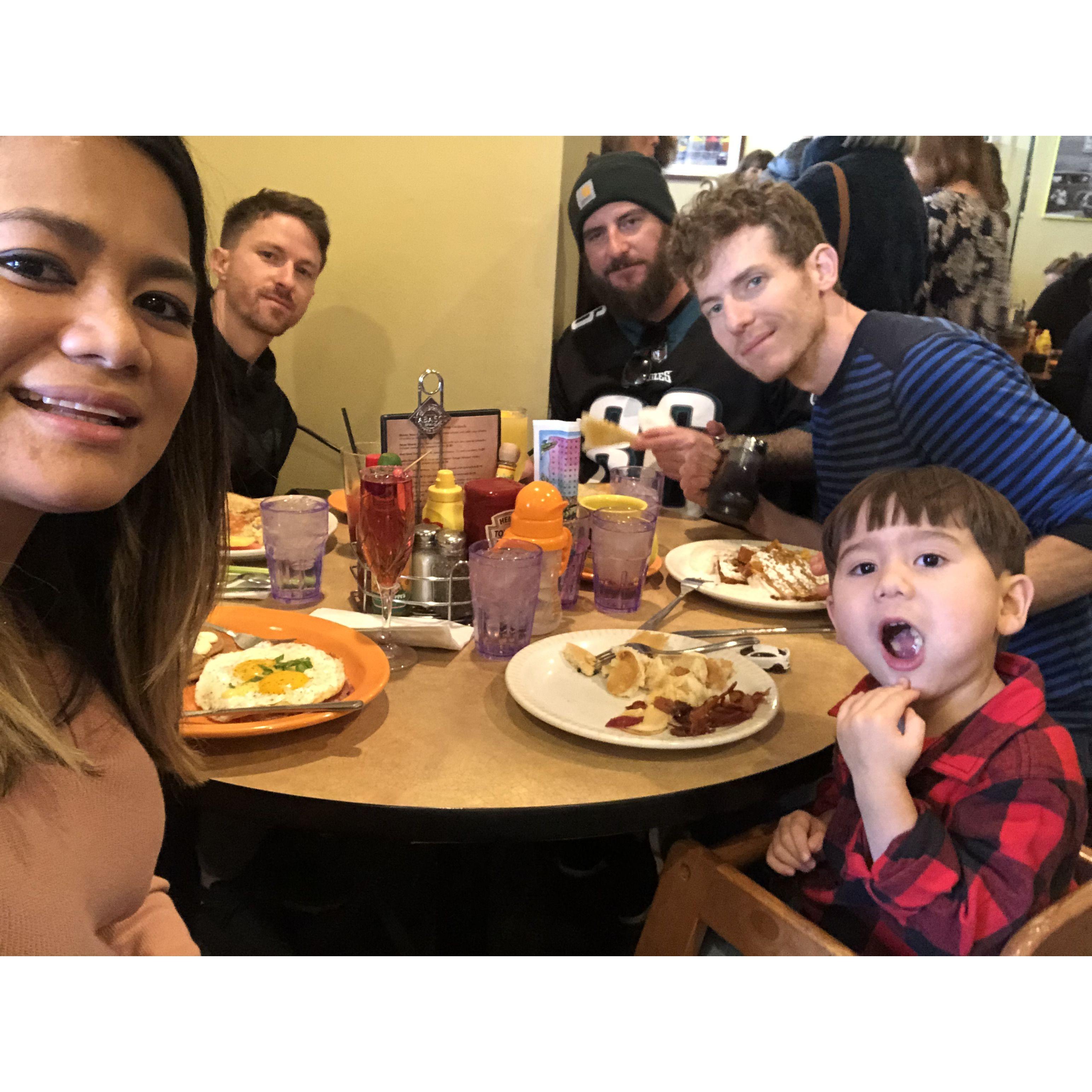 Family Brunch on a random weekend
