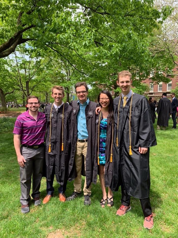 Our college graduation!