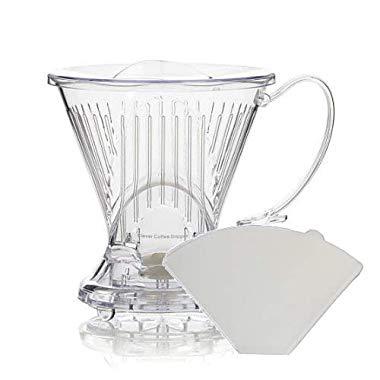 Clever Coffee Dripper With Bonus Filters Included (Clear)
