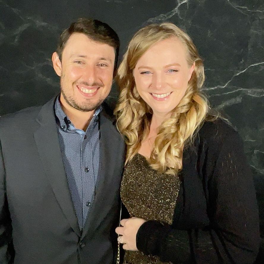 Having fun at a wedding in Arkansas in October 2023