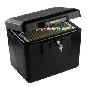 SentrySafe 0.6 Cu Ft Security Fire File Safe With Key Lock, 1170