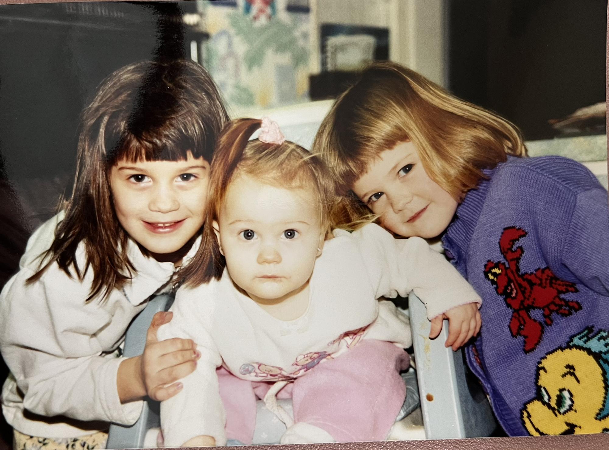 Baby Stephanie perfecting her Kubrick stare