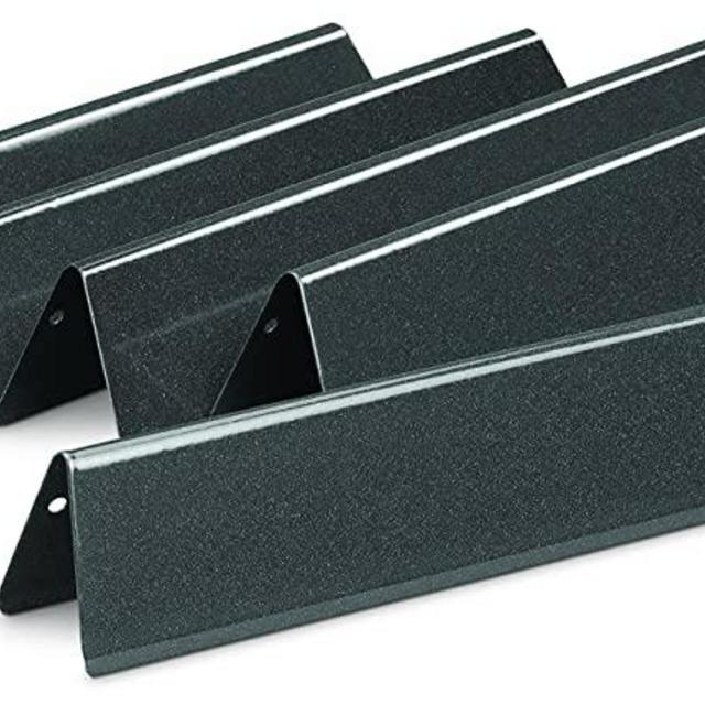 Weber 7636 Porcelain-Enameled Flavorizer Bars for Spirit 300 Series Gas Grills (15.3 x 2.6 x 2.5)