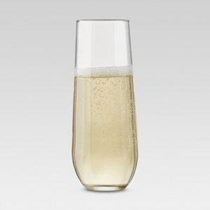 Black & White Global 4pc Stemless Champagne Flutes - Threshold™