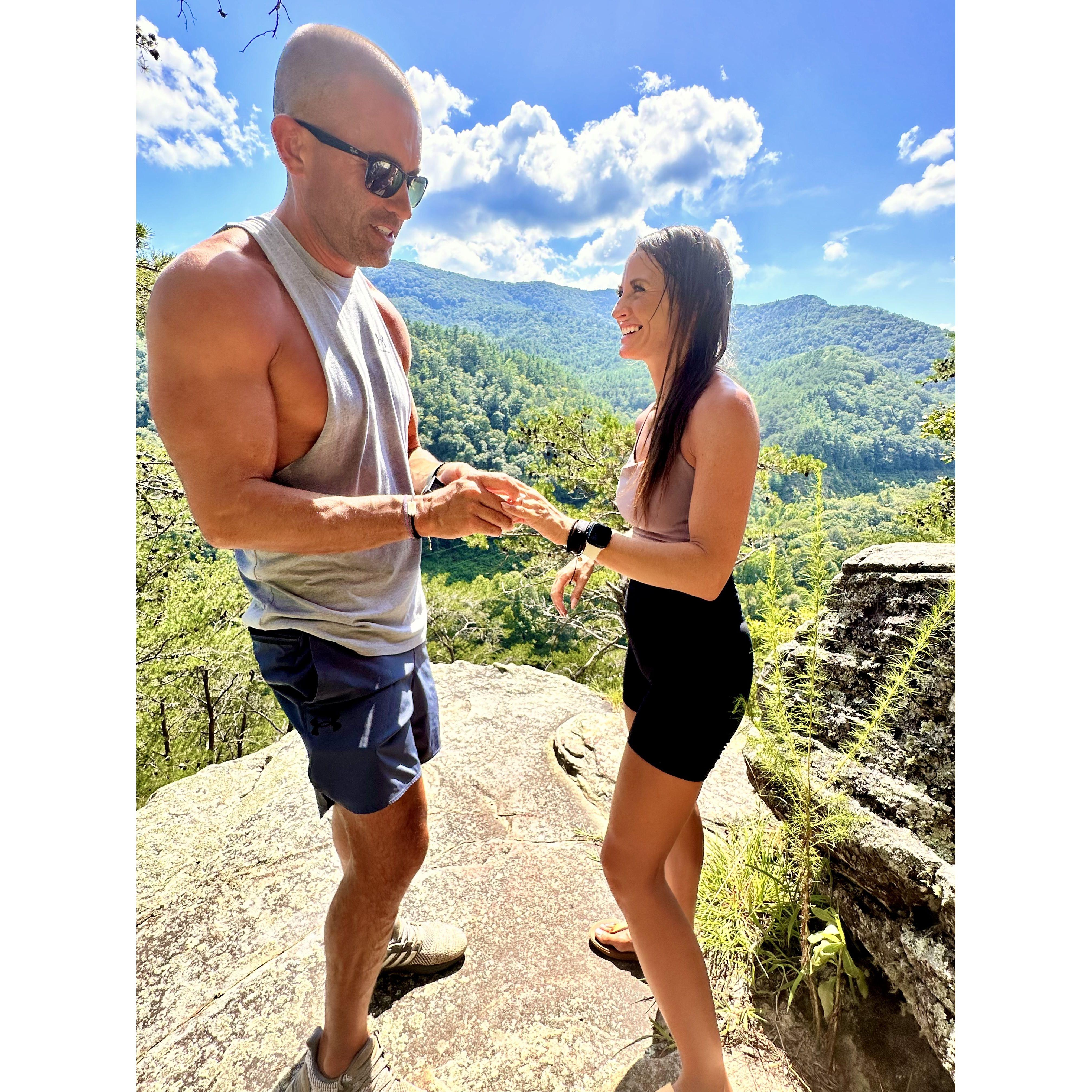 She said YES!
