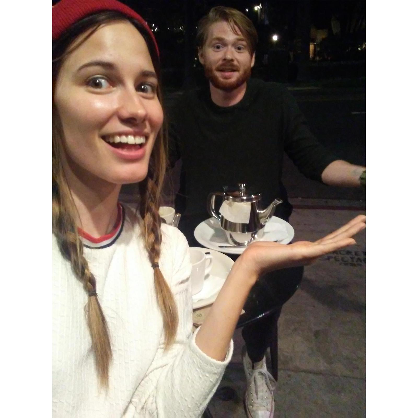 Our first date & first photo we every took. This was taken on Ian's flip phone & is the day we consider our anniversary | 11/19/2019
