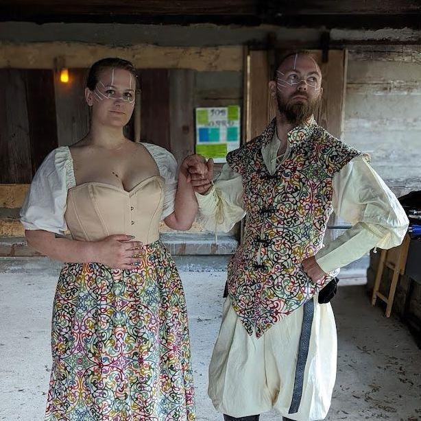 Matching costumes? Check. Teaching dances? Double check. LARP gives us the perfect stage to share our passions together