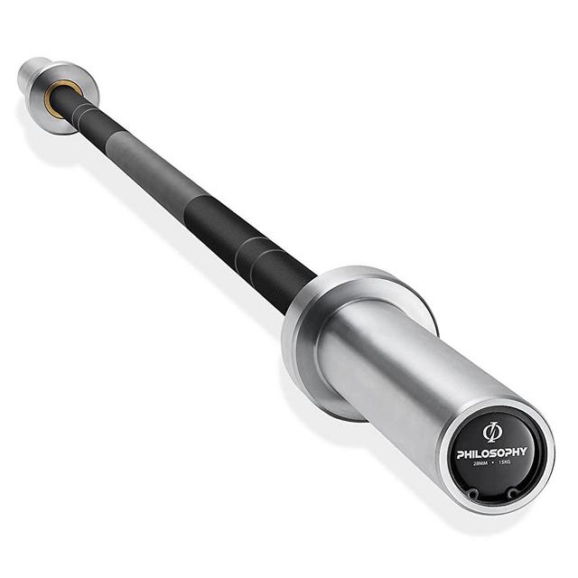 Philosophy Gym Olympic Barbell - Weightlifting & Powerlifting 2" Bar