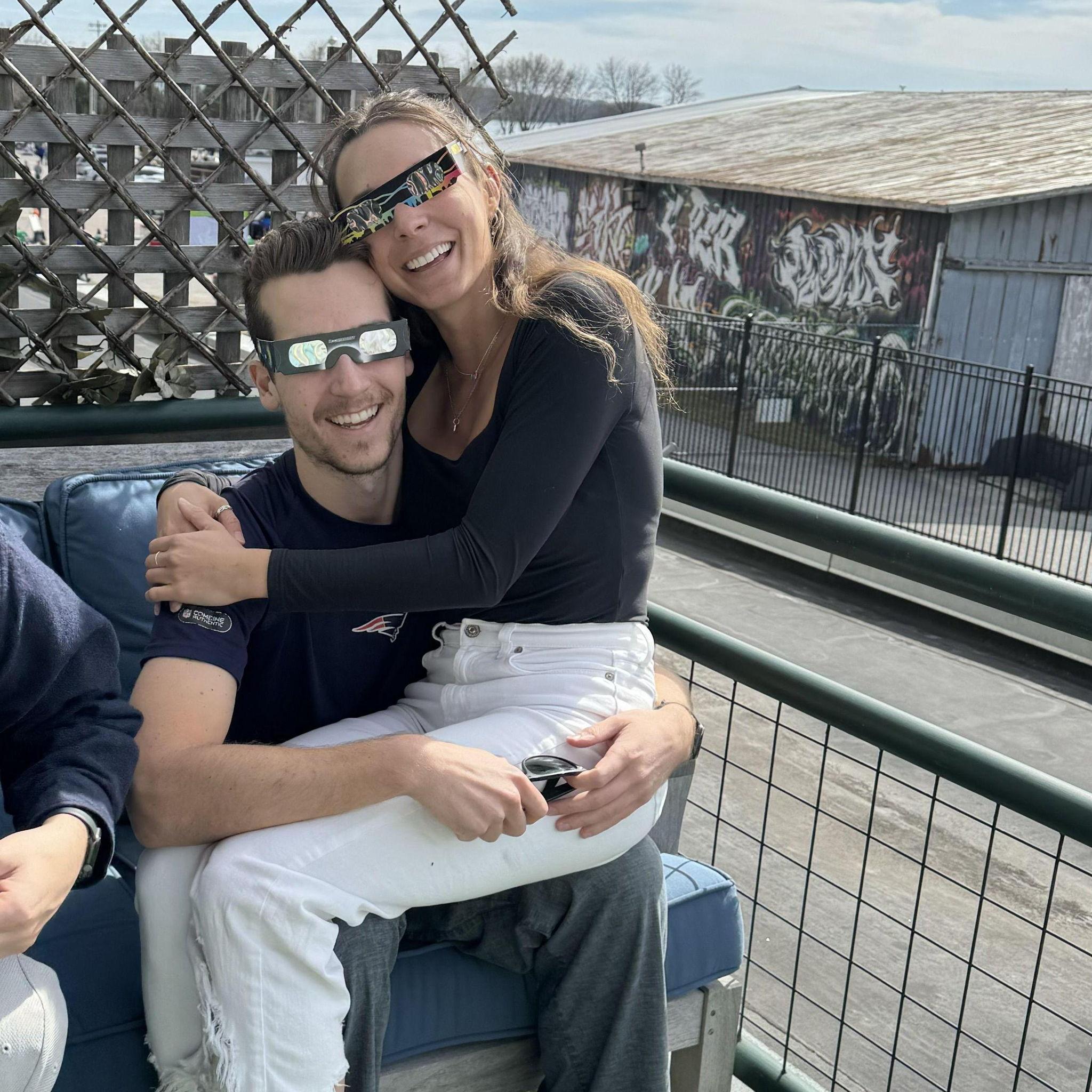 Total Solar Eclipse at our apartment, Burlington VT 2024