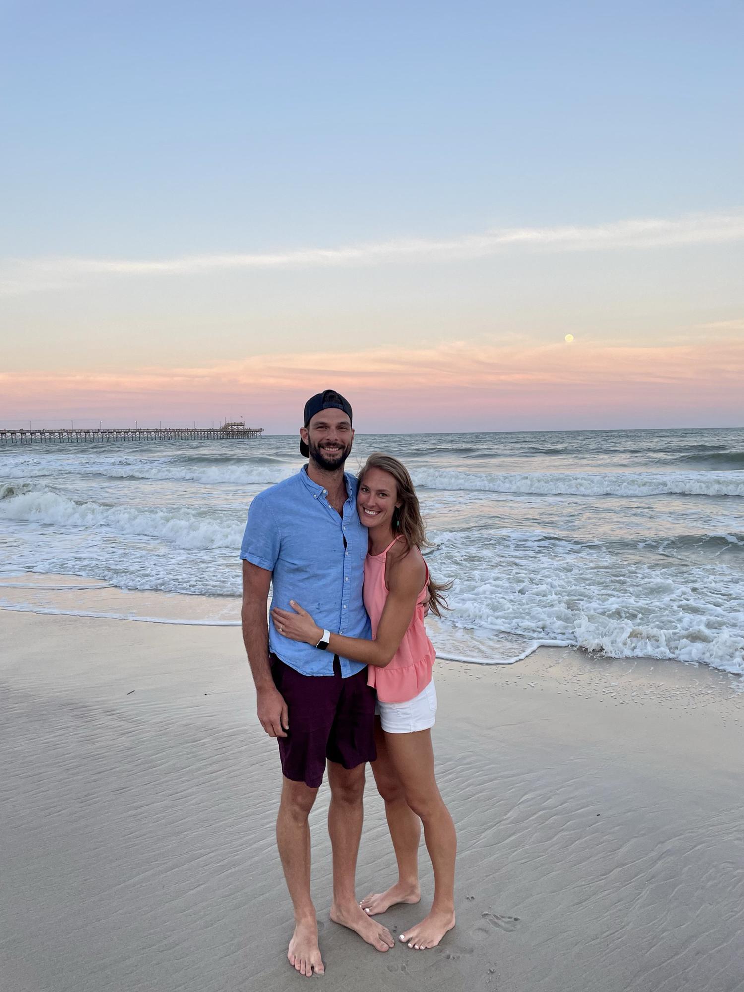 We both had a nasty stomach virus for our 2021 beach week, but still managed to get out and enjoy some sunsets!