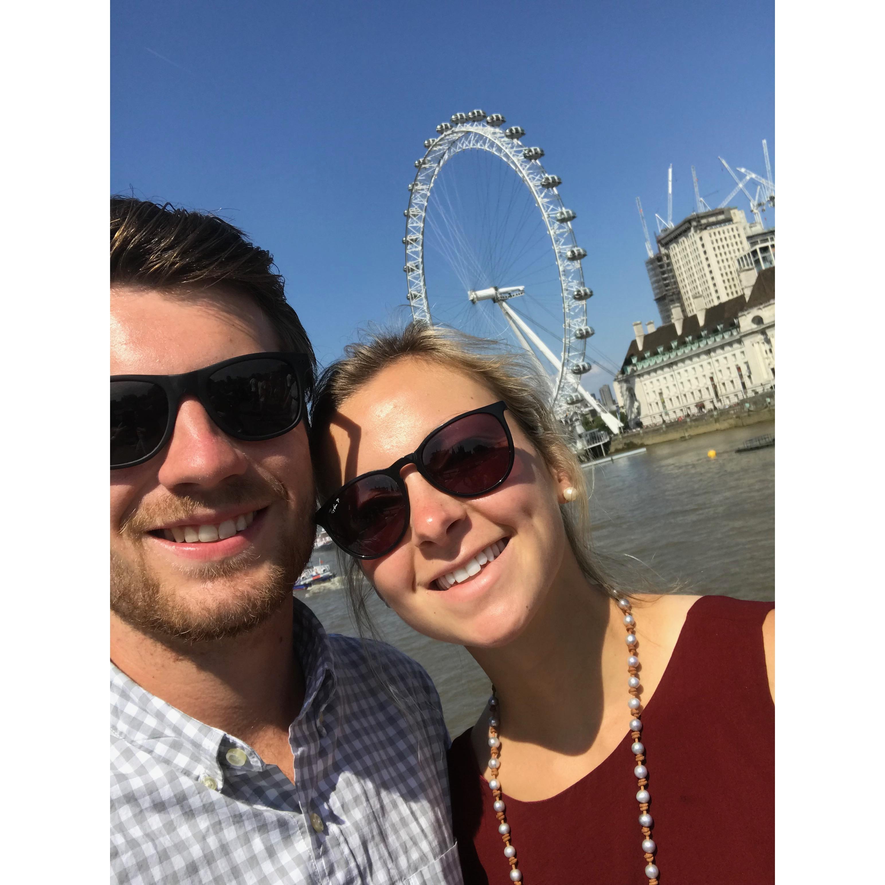 We were lucky enough to explore London after Huw's cousin Lizzy was married in 2018