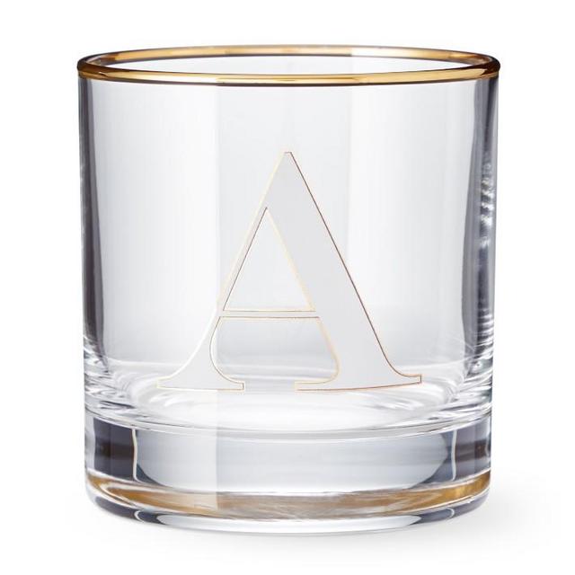 Monogram Double Old-Fashioned Glasses