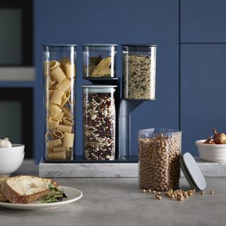 Podium 5-Piece Storage Container Set with Stand
