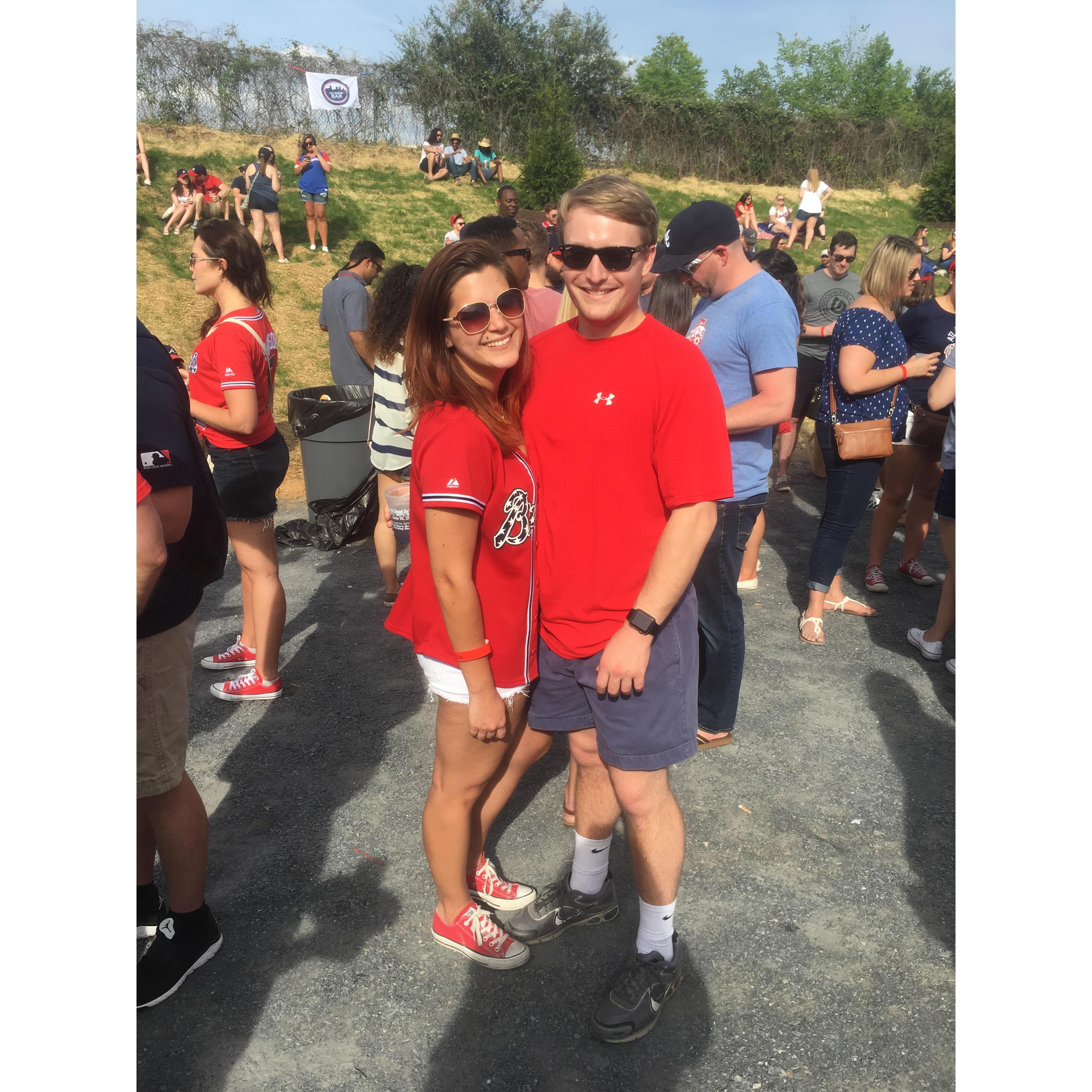 Supporting the Braves