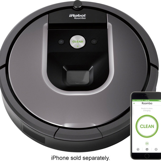 iRobot - Roomba® 960 Wi-Fi® Connected Robot Vacuum - Gray