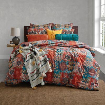 Global Caravan Moroccon Tile King Duvet Cover